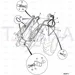 JCB Part No.# 332/E8434, L/H PIPE loader long 3/8 - JCB Spare Parts
