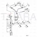 JCB Part No.# 02/201325, CLAMP (PAIR) - JCB Spare Parts