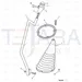 JCB Part No.# 346/00130, CLAMP gaiter - JCB Spare Parts