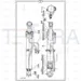 JCB Part No.# 550/41920, Nut Nyloc - JCB Spare Parts