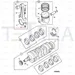 JCB Part No.# 02/634783, Kit Big End Bearin - JCB Spare Parts