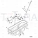 JCB Part No.# 02/910649, Pipe oil suction - JCB Spare Parts
