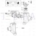 JCB Part No.# 458/20859, P37 SPLINED PTR.HUB SWIVEL MACHINING - JCB Spare Parts