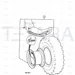 JCB Part No.# 41/914600, SS.P.N334/L1919 RIM 9X18 -40MM 2WD - JCB Spare Parts