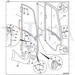 JCB Part No.# 827/80221, GLASS DOOR SLIDING - JCB Spare Parts