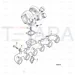 JCB Part No.# 02/910604, PLATE LOCK - JCB Spare Parts