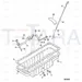 JCB Part No.# 02/910648, GASKET OIL SUCTION - JCB Spare Parts