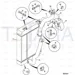 JCB Part No.# 332/T5432, 'BRACKET - EXPANSION BOTTLE' - JCB Spare Parts