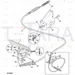 JCB Part No.# 265/00629, BRACKET CABLE - JCB Spare Parts