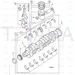 JCB Part No.# 02/910537, Circlip - JCB Spare Parts