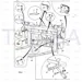JCB Part No.# 545/82130, Fork Assembly 100W x 50T x 1067L - JCB Spare Parts