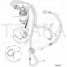 JCB Part No.# 332/C2333, FUEL HOSE 2509mm - JCB Spare Parts