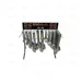 DISPLAY OF 36 ADJUSTABLES WRENCHES COMBI PHOSPHATED - EGA Master
