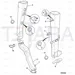 JCB Part No.# 826/10842, Strap LH B post, black - JCB Spare Parts