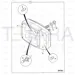 JCB Part No.# 700/50194, Headlamp RH Dip 12V RHS Mount - JCB Spare Parts