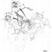 JCB Part No.# 721/12329, HARNESS REAR CHASSIS 446 456 - JCB Spare Parts