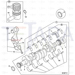 JCB Part No.# 02/912618, Bearing top thrust - JCB Spare Parts