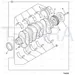 JCB Part No.# 320/03133, FLYWHEEL HUB - JCB Spare Parts