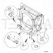 JCB Part No.# 834/10894, TRANS COOLER TO ENGINE HO - JCB Spare Parts