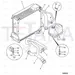 JCB Part No.# 332/C8731, RADIATOR 5row 9.0 FPI 54tubes - JCB Spare Parts