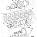 JCB Part No.# 332/C3770, Ring support - JCB Spare Parts