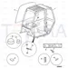 JCB Part No.# 162/03654, MOUNTING STRIP. - JCB Spare Parts