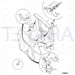 JCB Part No.# 123/05930, LOCKING HANDLE - JCB Spare Parts