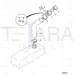 JCB Part No.# 834/10772, HOSE oil filler - JCB Spare Parts