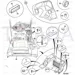 JCB Part No.# 1430/1102, (W) (P) SCREW-CSK HEAD - JCB Spare Parts