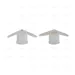 EMBROIDERY WHITE MAN SHIRT SIZE S - EGA Master
