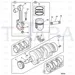 JCB Part No.# 02/630721, KIT -B/E BEARING - JCB Spare Parts