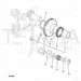 JCB Part No.# 02/630215, SHIM OVERSIZE - 0.10MMM - JCB Spare Parts