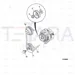 JCB Part No.# 02/600935, Alternator Assy 12 - JCB Spare Parts