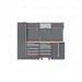 WORKSHOP FURNITURE COMBINATION -2 2640 X 2000 MM - EGA Master