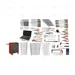 AVIATION SET 158 PCS. WITHOUT ROLLER CABINET - EGA Master