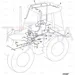 JCB Part No.# 721/10581, HARNESS-4CX LINK - JCB Spare Parts