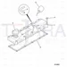 JCB Part No.# 02/940236, Gasket rocker cove - JCB Spare Parts