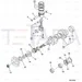 JCB Part No.# 02/601080, Piston STD - JCB Spare Parts
