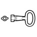 Schneider,  Key for 5mm doble barr in