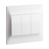 Belanko S 3 gang 1-way switch - 16AX - White | 617604 | 3414971683778 | LEGRAND