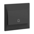 Belanko S 1 gang bell push with BELL marking - 6A - Anthracyte | 617711 | 3414971686410 | LEGRAND