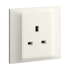 Belanko S 1 gang BS unswitched socket outlet - 13A - Ivory | 617840 | 3414971689602 | LEGRAND