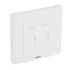 Legrand, Keystone RJ 45 Linkeo faceplate - 2 ports