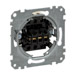 Schneider, SWITCH, 3 GANG 1 WAY SCREW LESS CONN.