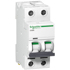 Schneider,  Acti9 iC60N 2P 2A C Miniature Circuit breaker