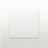 Schneider,  1 Gang Blank Plate