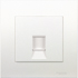 Schneider,  1G CAT 6 DATA OUTLET WITH SHUTTER
