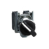 Schneider, Selector switch, metal, black, Ø22, 2 positions, stay put, 1 NO+1 NC