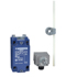 Schneider, limit switch XCKJ - thermoplastic round rod lever 6 mm - 1NC+1NO - snap - Pg13
